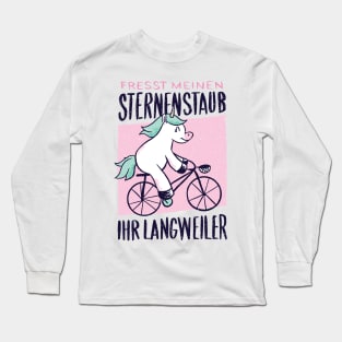 fresst meinen Sternenstaub Einhorn Long Sleeve T-Shirt